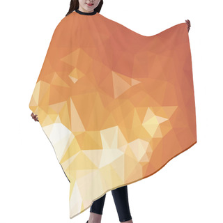 Personality  Background Modern Texture Triangle Geometry Forest Fire Flames Hair Cutting Cape