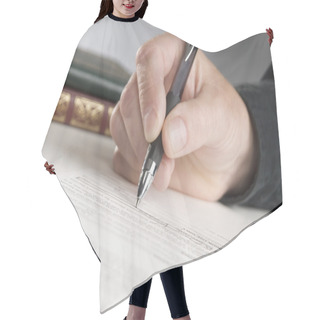 Personality  Paper Work Hair Cutting Cape
