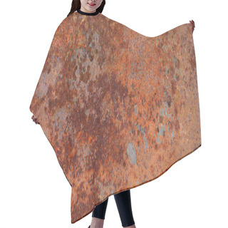 Personality  Rusty Metal Texture Hair Cutting Cape