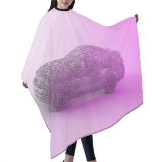 Personality  Wired Car Hair Cutting Cape