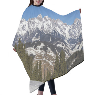 Personality  Early Spring  Mountains Panorama Hair Cutting Cape