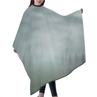 Personality  Mist Fantasy Backdrop Hair Cutting Cape