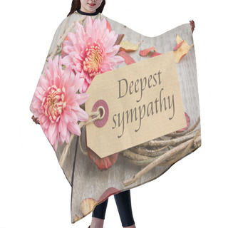 Personality  Deepest Sympathy Hair Cutting Cape