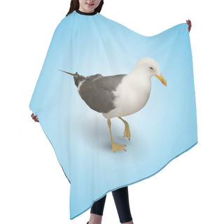 Personality  Illustration Of Seagull,  Vector Illustration  Hair Cutting Cape