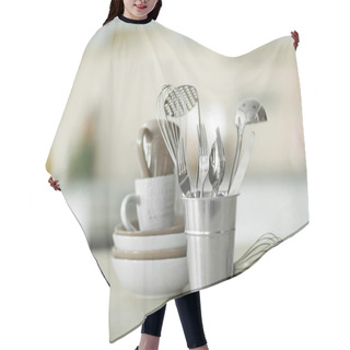Personality  Metal Kitchen Utensils  Hair Cutting Cape