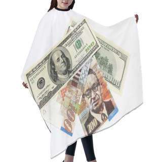Personality  Centesimal Banknotes Hair Cutting Cape