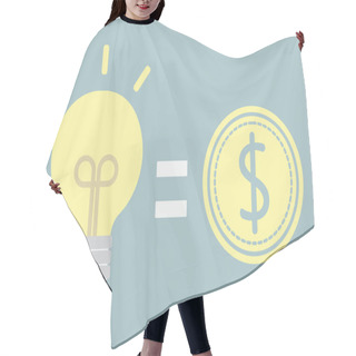 Personality  Good Idea For Money Hair Cutting Cape