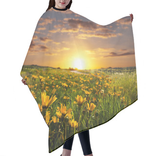Personality  Sunrise Or Sunset Hair Cutting Cape