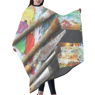 Personality  Painting Hair Cutting Cape