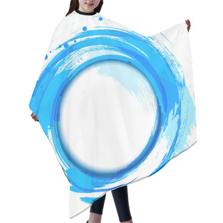 Personality  Abstract Painting Design Element. Hair Cutting Cape