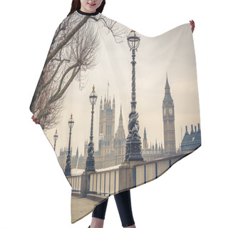 Personality  Big Ben And Houses Of Parliament, London Hair Cutting Cape