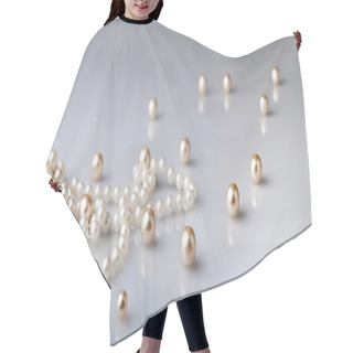 Personality  Pearls Hair Cutting Cape