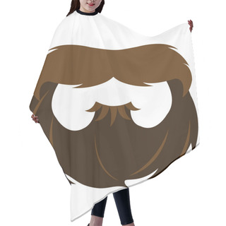 Personality  Beard And Mustache Mask  Hair Cutting Cape