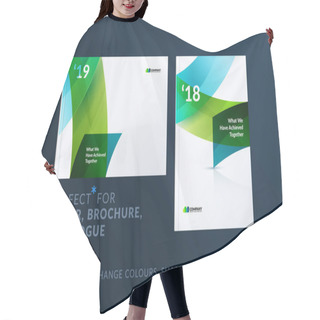 Personality  Set Of Design Brochure, Abstract Annual Report, Horizontal Cover Hair Cutting Cape