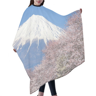 Personality  Mountain Fuji View Hair Cutting Cape