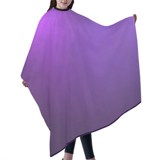 Personality  Purple Background Hair Cutting Cape