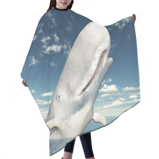 Personality  Sperm Whale Hair Cutting Cape