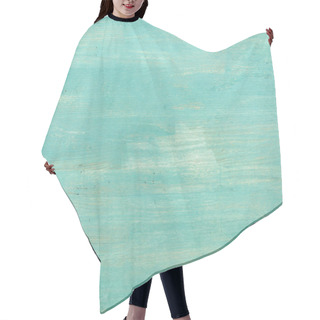 Personality  Turquoise Wooden Background Hair Cutting Cape