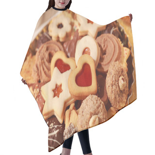Personality  Delicious Christmas Cookies Hair Cutting Cape