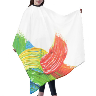 Personality  Paint Background Hair Cutting Cape