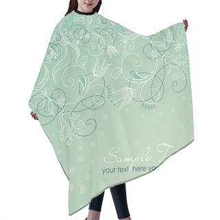 Personality  Winter Doodles Hair Cutting Cape