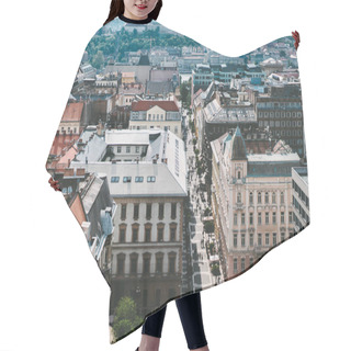 Personality  Buildings Hair Cutting Cape