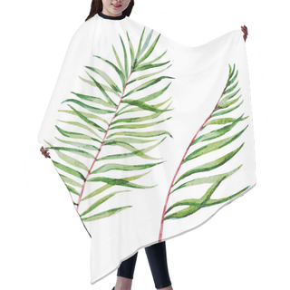 Personality  Watercolor Tropical Plants Hair Cutting Cape