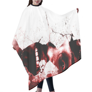 Personality  Ghost Hair Cutting Cape