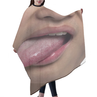 Personality  Tongue Out Hair Cutting Cape