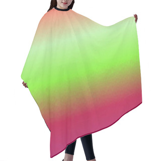 Personality  Abstract Colorful Polygonal Background Hair Cutting Cape