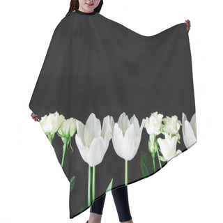 Personality  Tulip Flowers And Roses  Hair Cutting Cape