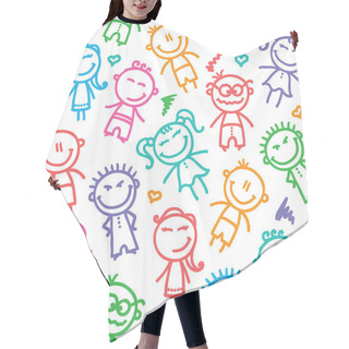 Personality  Kid Pattern Hair Cutting Cape