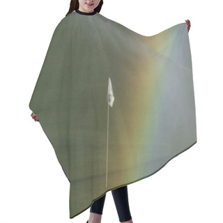 Personality  Golf Course Rainbow Hair Cutting Cape