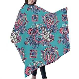 Personality  Vintage Floral Seamless Paisley Pattern Hair Cutting Cape