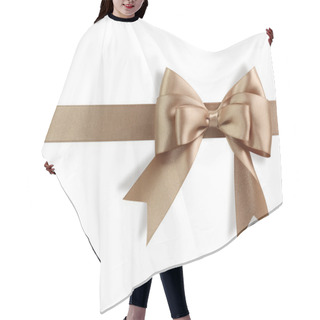 Personality  Golden Bow Hair Cutting Cape