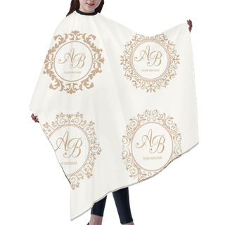 Personality  Monograms Hair Cutting Cape