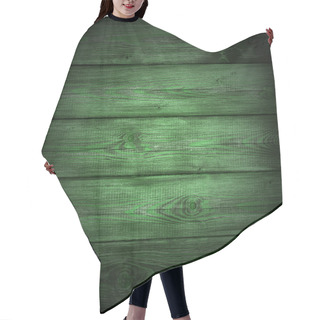 Personality  Dark Wood Texture Hair Cutting Cape