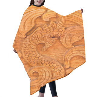 Personality  The Carving Wood Of Naga Hair Cutting Cape