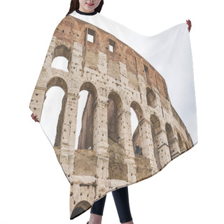 Personality  Ancient Colosseum Against Sky With Clouds In Rome  Hair Cutting Cape