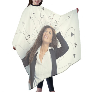Personality  Difficult Choices In Business Hair Cutting Cape