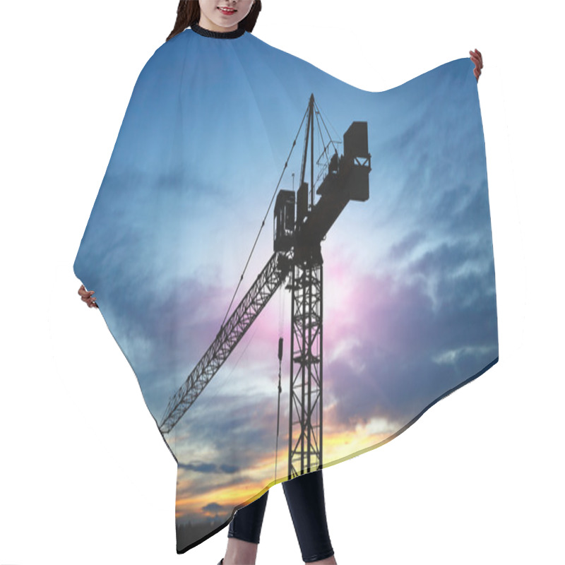 Personality  Construction Site Hair Cutting Cape