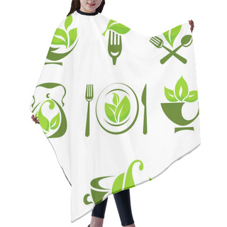 Personality  Organic Food Design Elements Hair Cutting Cape