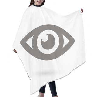 Personality  Eye Icon Hair Cutting Cape