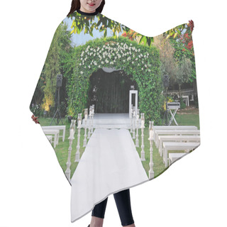 Personality  Outdoor Wedding Ceremony Canopy (chuppah Or Huppah) Hair Cutting Cape