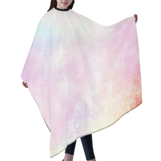 Personality  Abstract Colorful Pastel Background Hair Cutting Cape