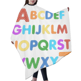 Personality  Alphabet Quilt And Old Fashioned Baby Blanket Design Hair Cutting Cape