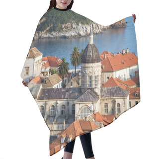 Personality  Dubrovnik Old Town View Hair Cutting Cape