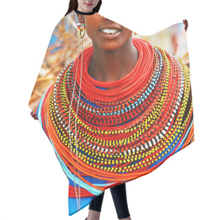 Personality  Traditional African Accessories Hair Cutting Cape