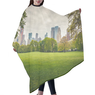 Personality  Central Park At Rainy Day Hair Cutting Cape