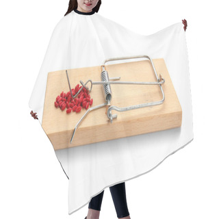 Personality  Mouse Trap With Rat Poison  Hair Cutting Cape